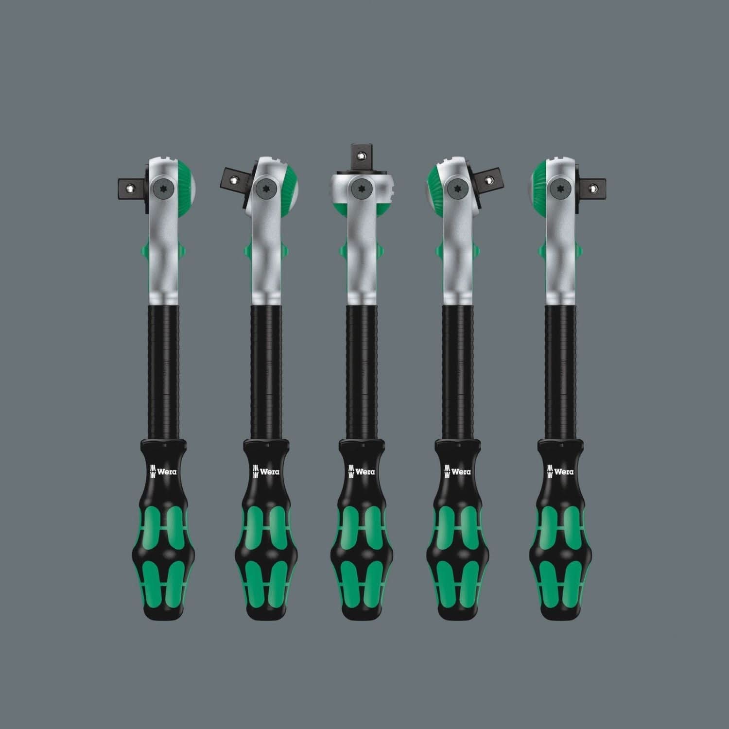 Wera 8100 Sa 6 Zyklop Speed Ratchet Set, 1/4-in. Drive, Metric, 28-Pieces