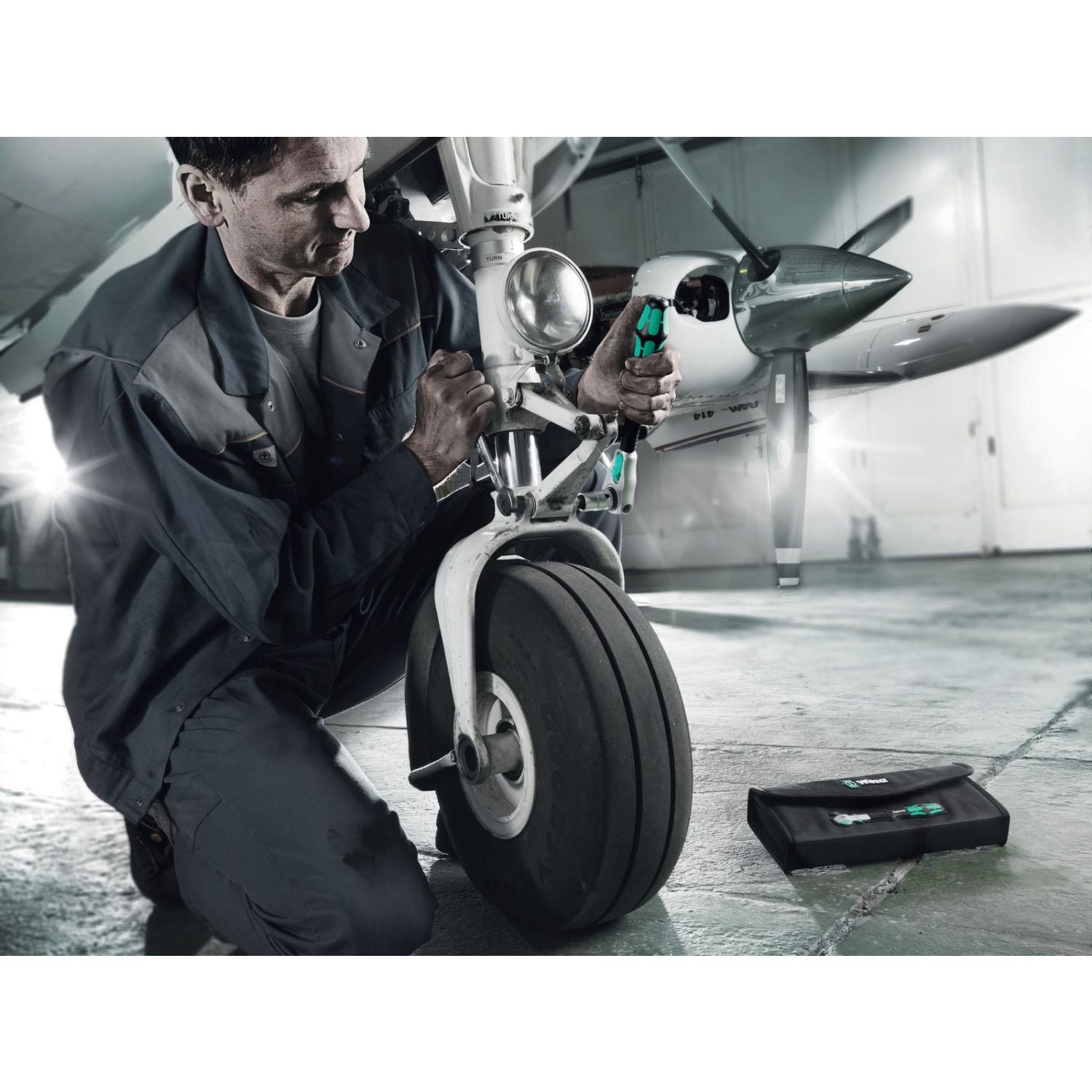 Wera 8100 SB 6 Zyklop Speed Ratchet Set, 3/8-in. Drive, Metric, 29-Pieces