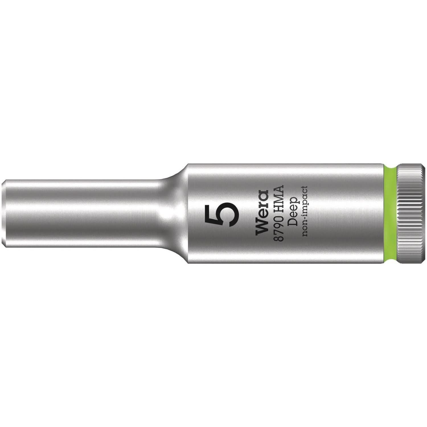 Wera 8790 Hma Deep 1/4-in. Socket, 5x50-mm.