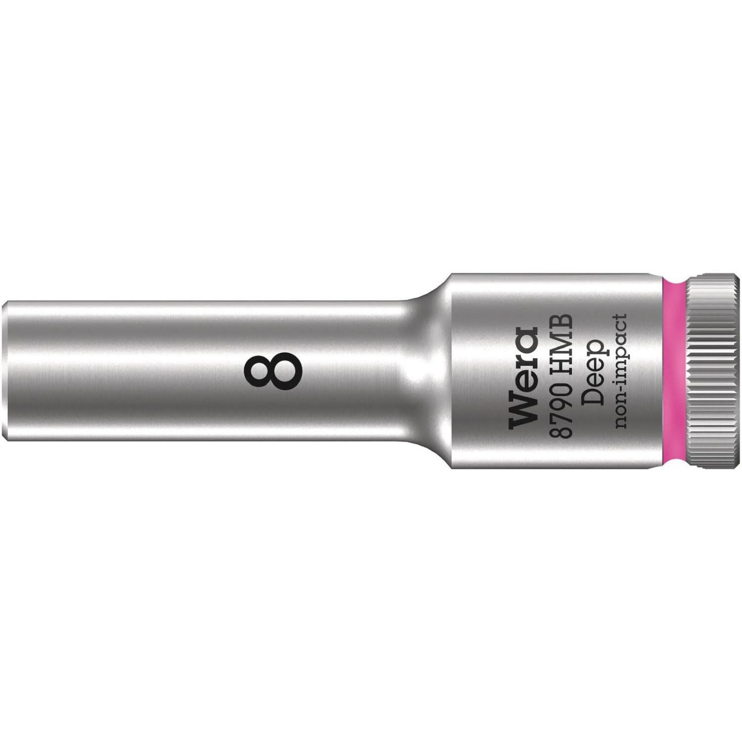 Wera 8790 Hmb Deep 3/8-in. Socket, 8x64-mm.