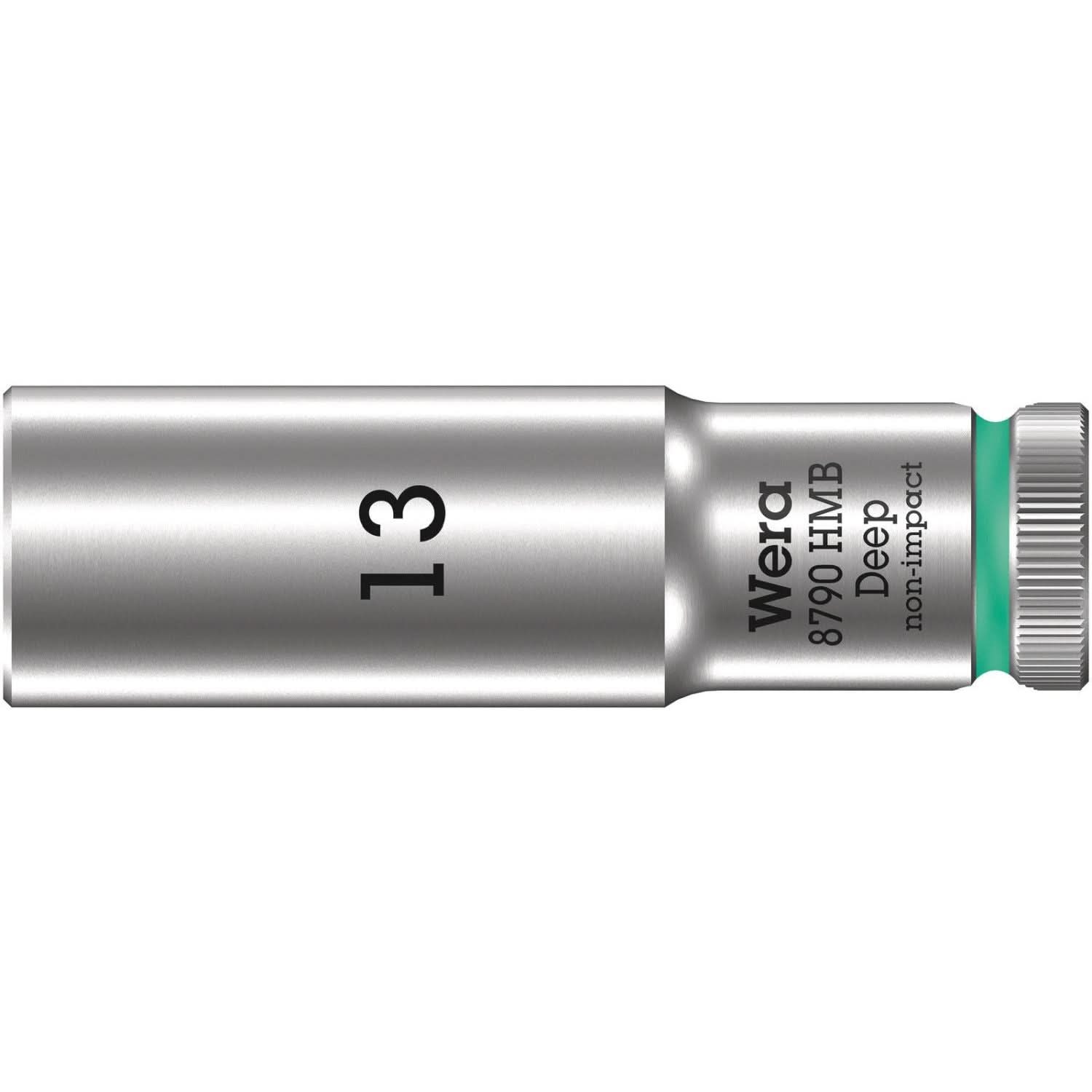 Wera 8790 Hmb Deep 3/8-in. Socket, 12x64-mm.
