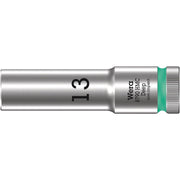 Wera 8790 Hmc Deep Socket With 1/2-in. Drive, 13x83-mm.