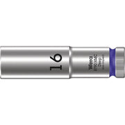 Wera 8790 Hmc Deep Socket With 1/2-in. Drive, 16x83-mm.