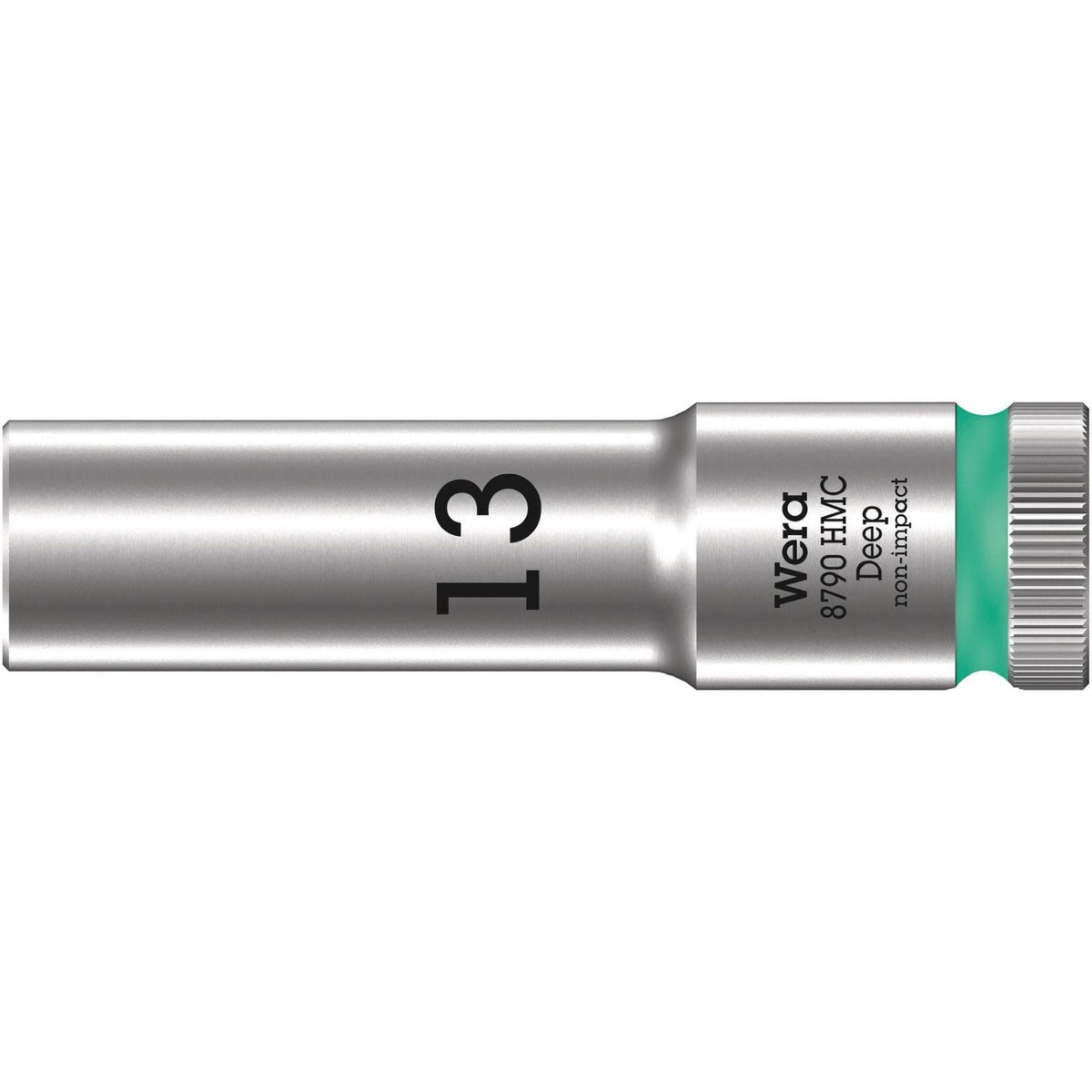 Wera 8790 Hmc Deep Socket With 1/2-in. Drive, 21x83-mm.