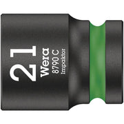 Wera 8790 C Impaktor Socket With 1/2-in. Drive, 21x38-mm.