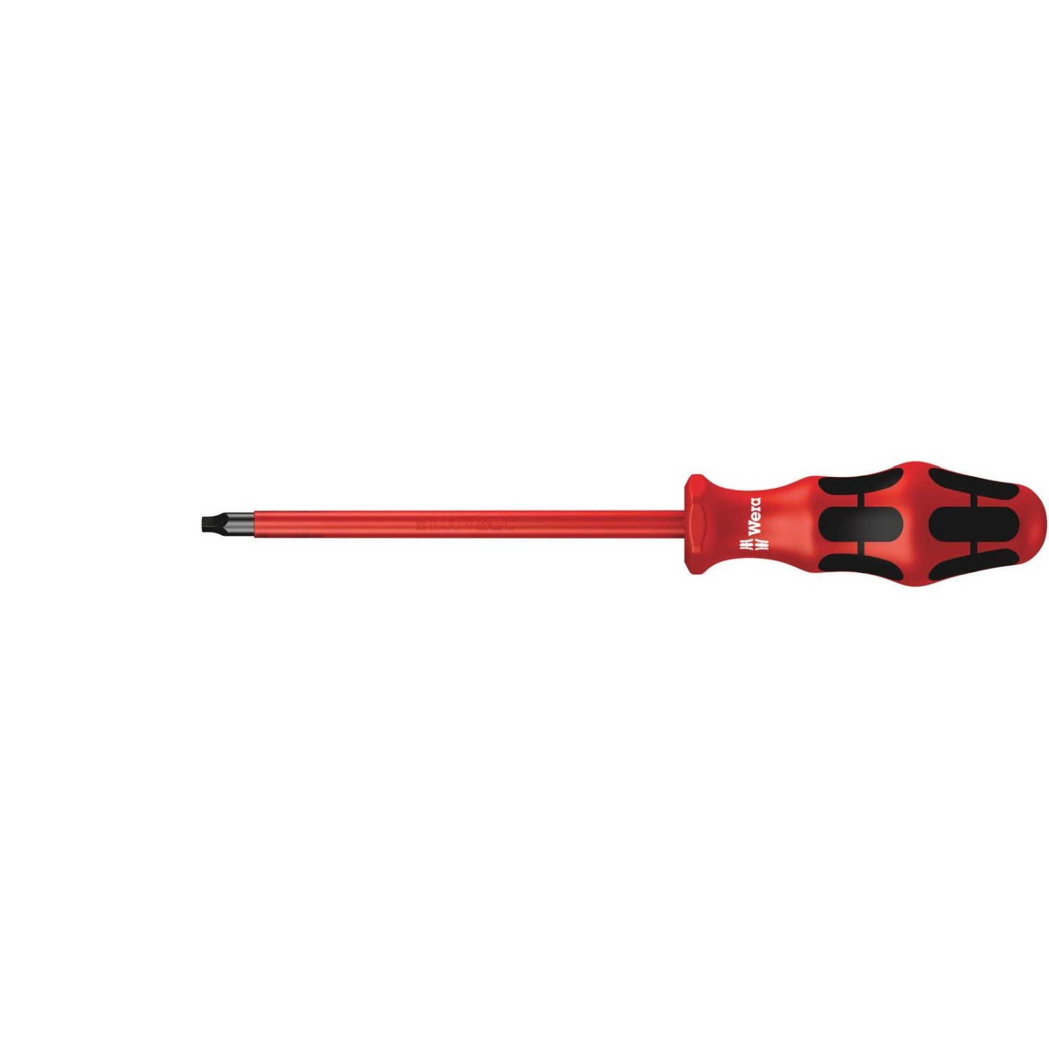 Wera 168 I VDE Insulated Screwdriver For Square Socket Head Screws, # 3x150-mm.