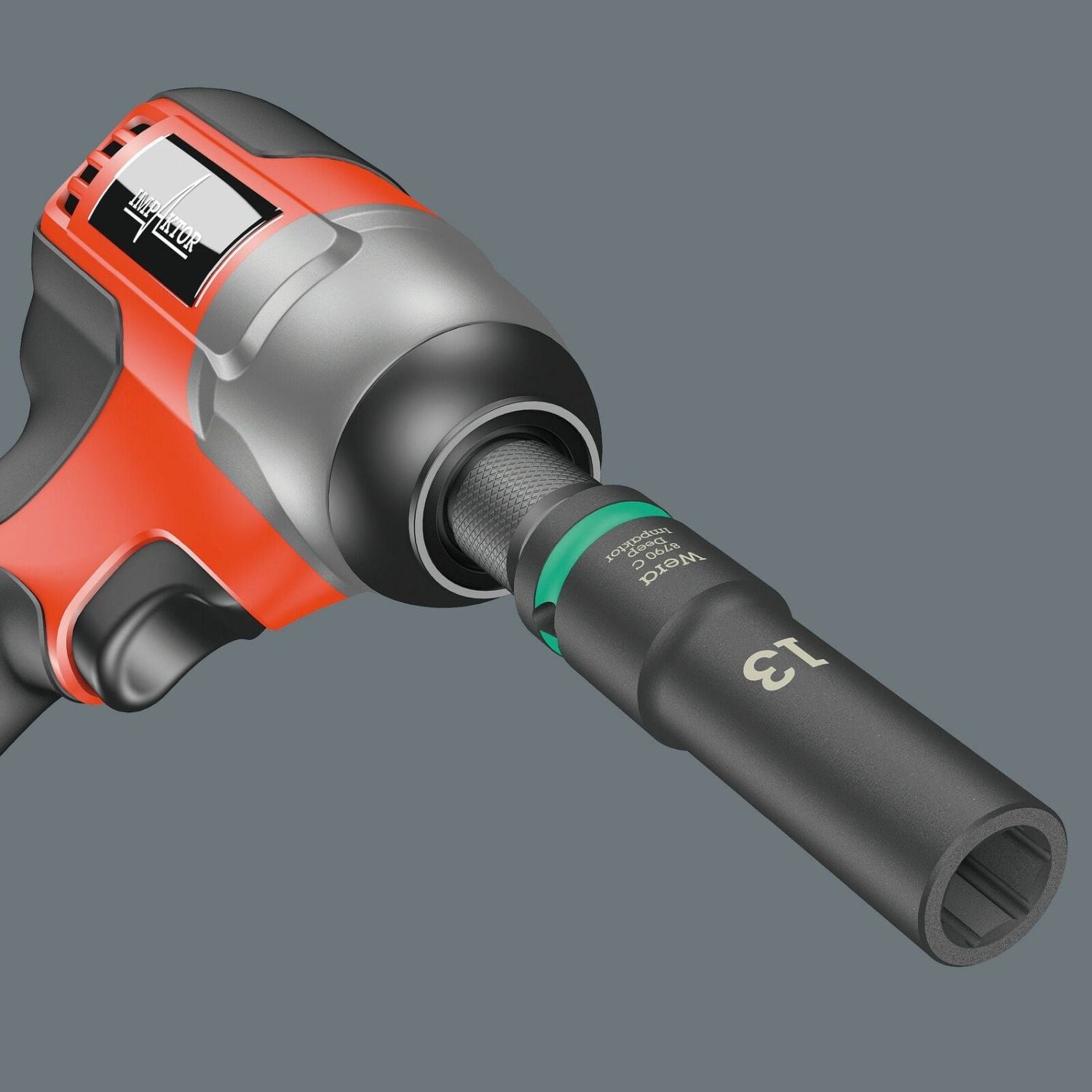 Wera 8790 C Impaktor Deep Socket With 1/2-in. Drive, 19x83-mm.