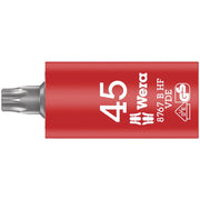 Wera 8767 B VDE Hf Torx Zyklop Bit Socket, Insulated, With Holding Function, 3/8-in. Drive, Torx 45x59-mm.
