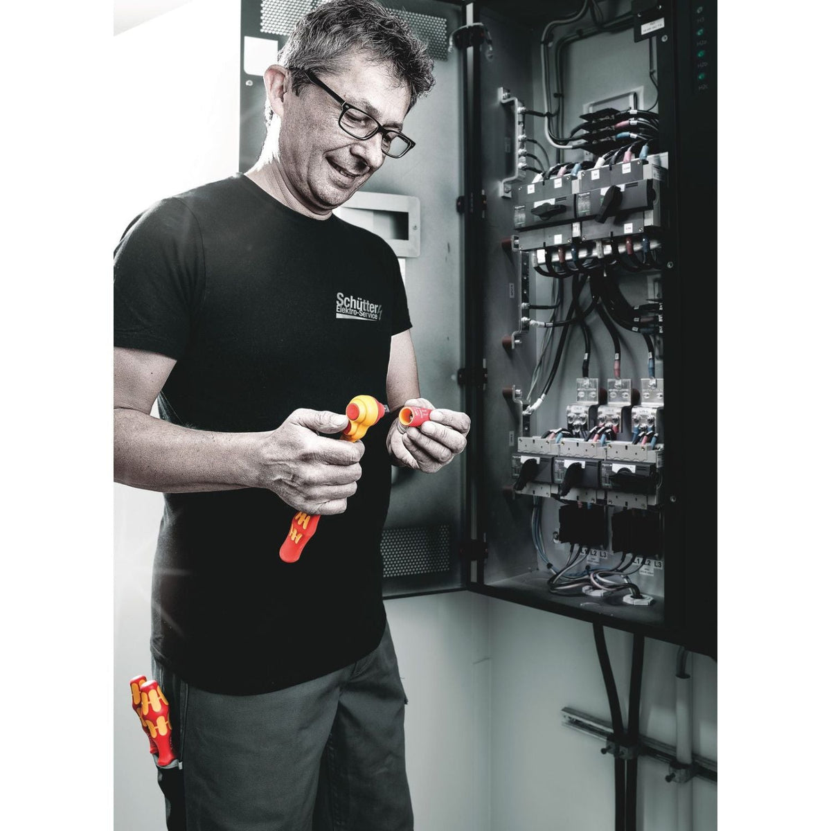 Wera 8790 B VDE Zyklop 3/8-in. Socket, Insulated, 7x46-mm.