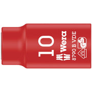 Wera 8790 B VDE Zyklop 3/8-in. Socket, Insulated, 10x46-mm.