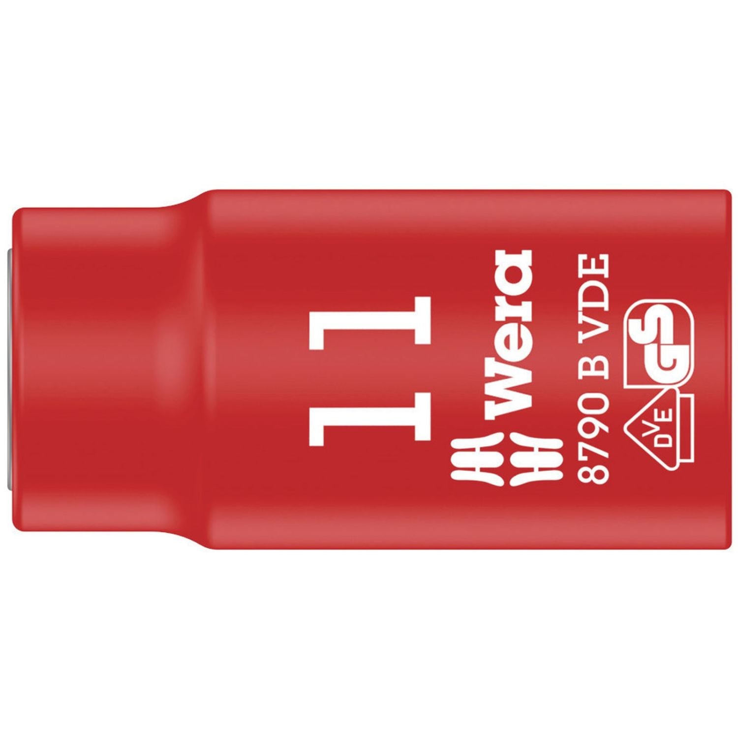 Wera 8790 B VDE Zyklop 3/8-in. Socket, Insulated, 13x46-mm.