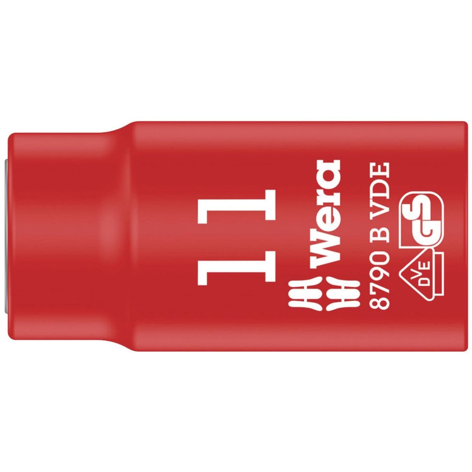 Wera 8790 B VDE Zyklop 3/8-in. Socket, Insulated, 15x46-mm.