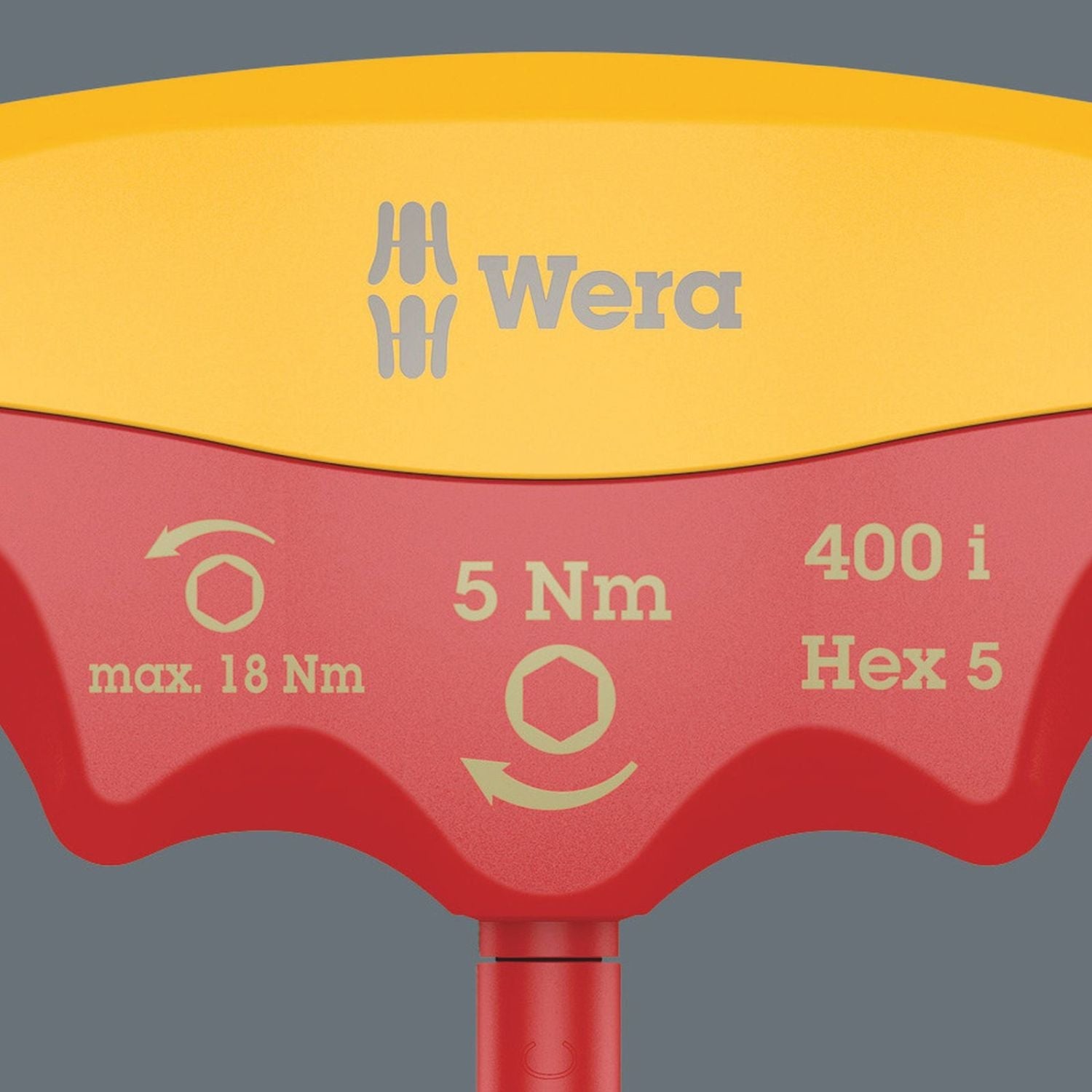 Wera 400 I VDE Hex Insulated Torque-indicator, 5-mm.x5.0 Nm
