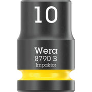 Wera 8790 B Impaktor Socket With 3/8-in. Drive, 10x30-mm.