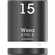 Wera 8790 B Impaktor Socket With 3/8-in. Drive, 15x30-mm.