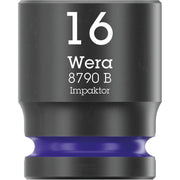 Wera 8790 B Impaktor Socket With 3/8-in. Drive, 16x30-mm.