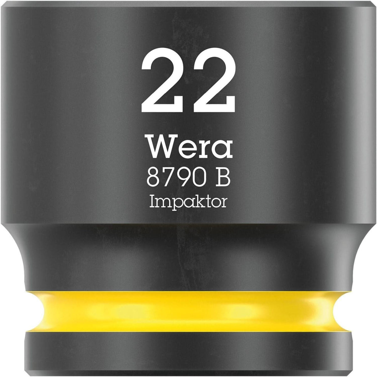 Wera 8790 B Impaktor Socket With 3/8-in. Drive, 22x32-mm.