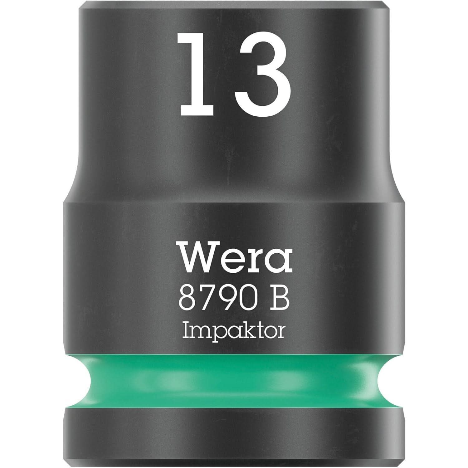 Wera 8790 B Impaktor Socket With 3/8-in. Drive, 7/16-in.x30-mm.
