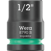 Wera 8790 B Impaktor Socket With 3/8-in. Drive, 1/2-in.x30-mm.