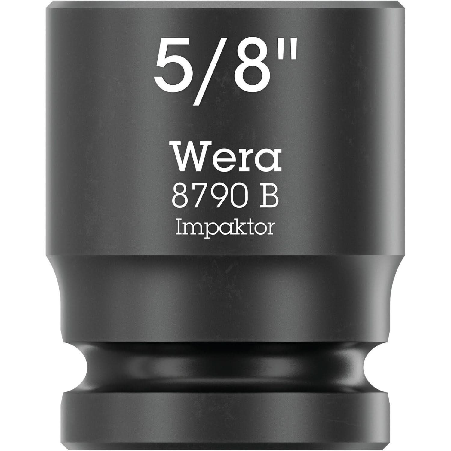 Wera 8790 B Impaktor Socket With 3/8-in. Drive, 5/8-in.x30-mm.