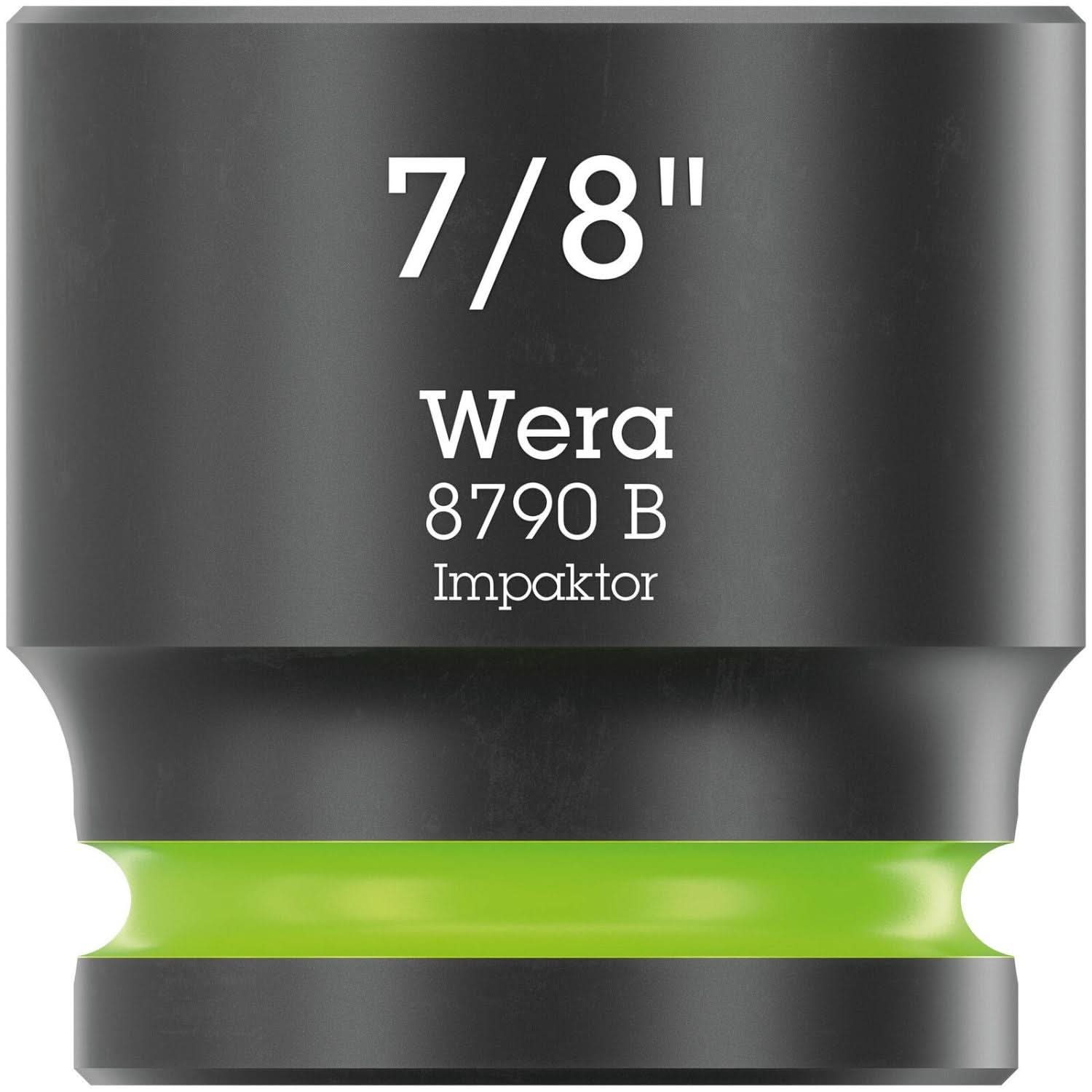 Wera 8790 B Impaktor Socket With 3/8-in. Drive, 7/8-in.x32-mm.