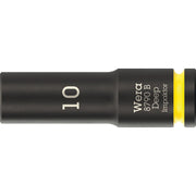 Wera 8790 B Impaktor Deep Socket With 3/8-in. Drive, 10x63-mm.