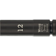 Wera 8790 B Impaktor Deep Socket With 3/8-in. Drive, 12x63-mm.