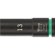 Wera 8790 B Impaktor Deep Socket With 3/8-in. Drive, 13x63-mm.