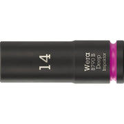 Wera 8790 B Impaktor Deep Socket With 3/8-in. Drive, 14x63-mm.
