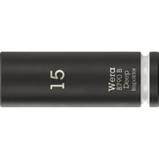 Wera 8790 B Impaktor Deep Socket With 3/8-in. Drive, 15x63-mm.