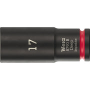Wera 8790 B Impaktor Deep Socket With 3/8-in. Drive, 17x63-mm.