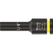 Wera 8790 B Impaktor Deep Socket With 3/8-in. Drive, 1/4-in.x63-mm.
