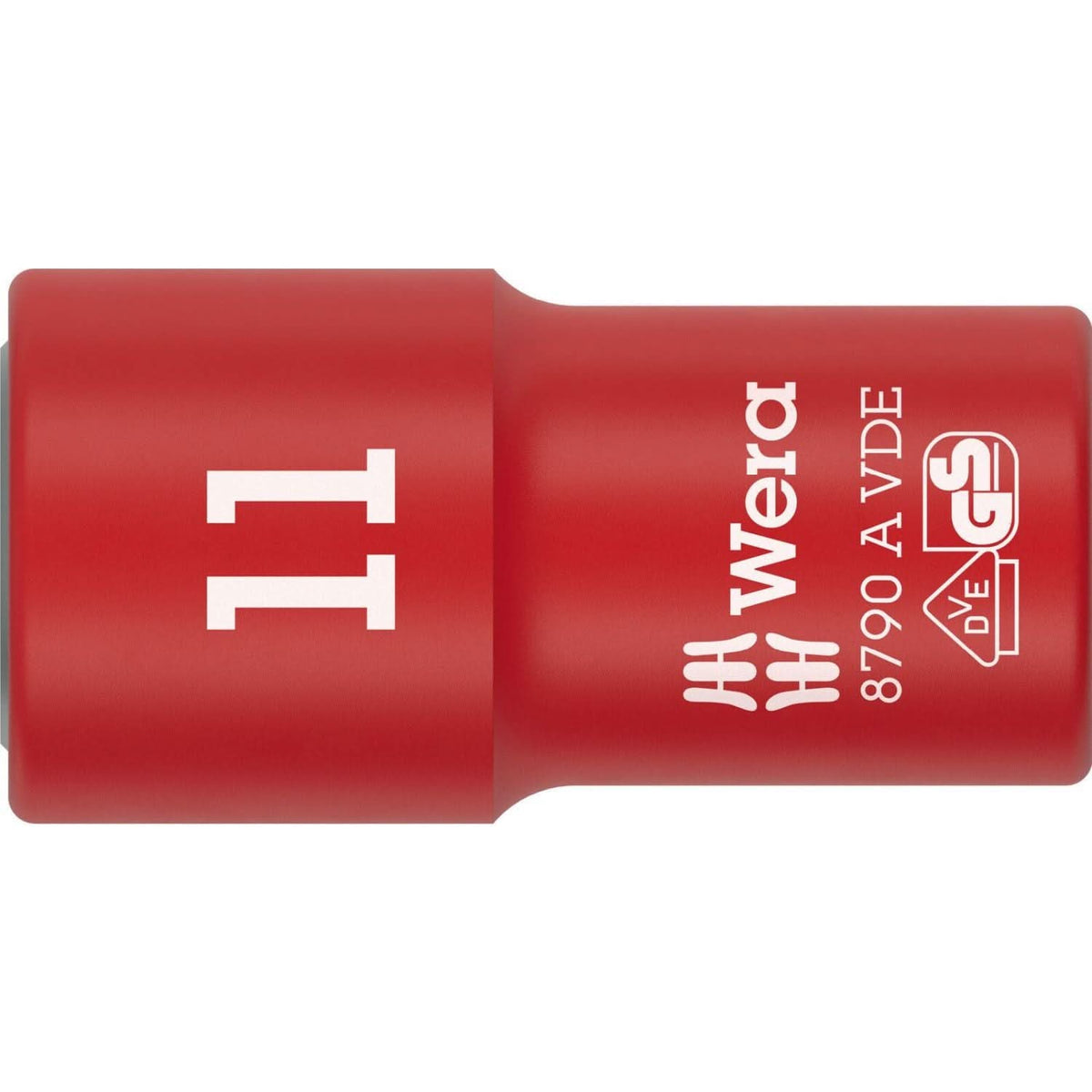 Wera 8790 A VDE Zyklop Socket, Insulated, With 1/4-in. Drive, 5x41-mm.