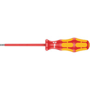 Wera 160 I VDE Insulated Screwdriver For Slotted Screws, 0.8x4x150-mm.