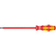 Wera 160 I VDE Insulated Screwdriver For Slotted Screws, 1.6x8x200-mm.
