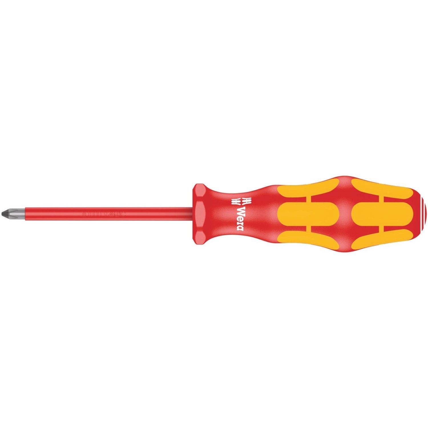 Wera 162 I Ph VDE Insulated Screwdriver For Phillips Screws, Ph 1x80-mm.