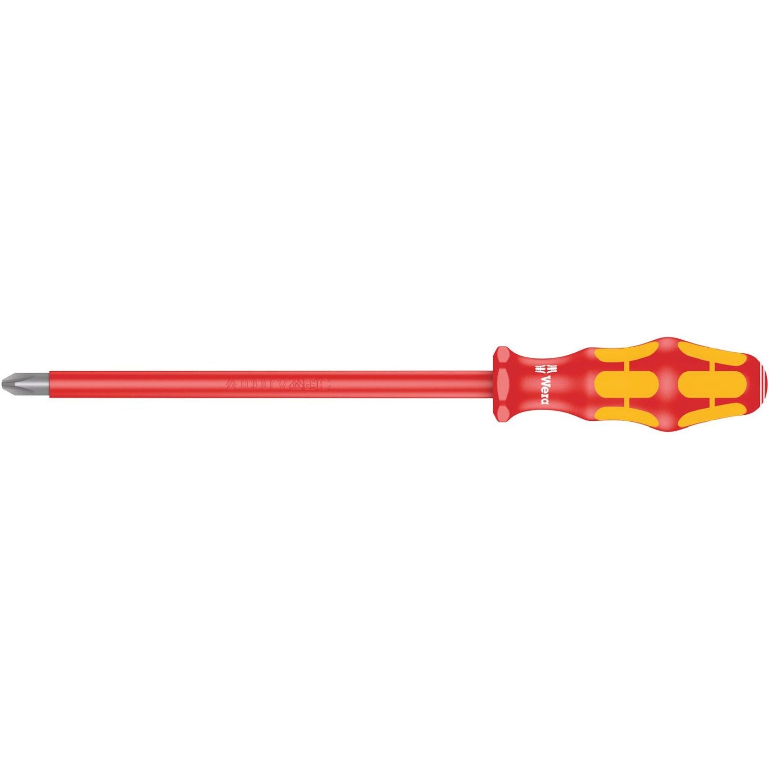 Wera 162 I Ph VDE Insulated Screwdriver For Phillips Screws, Ph 4x200-mm.