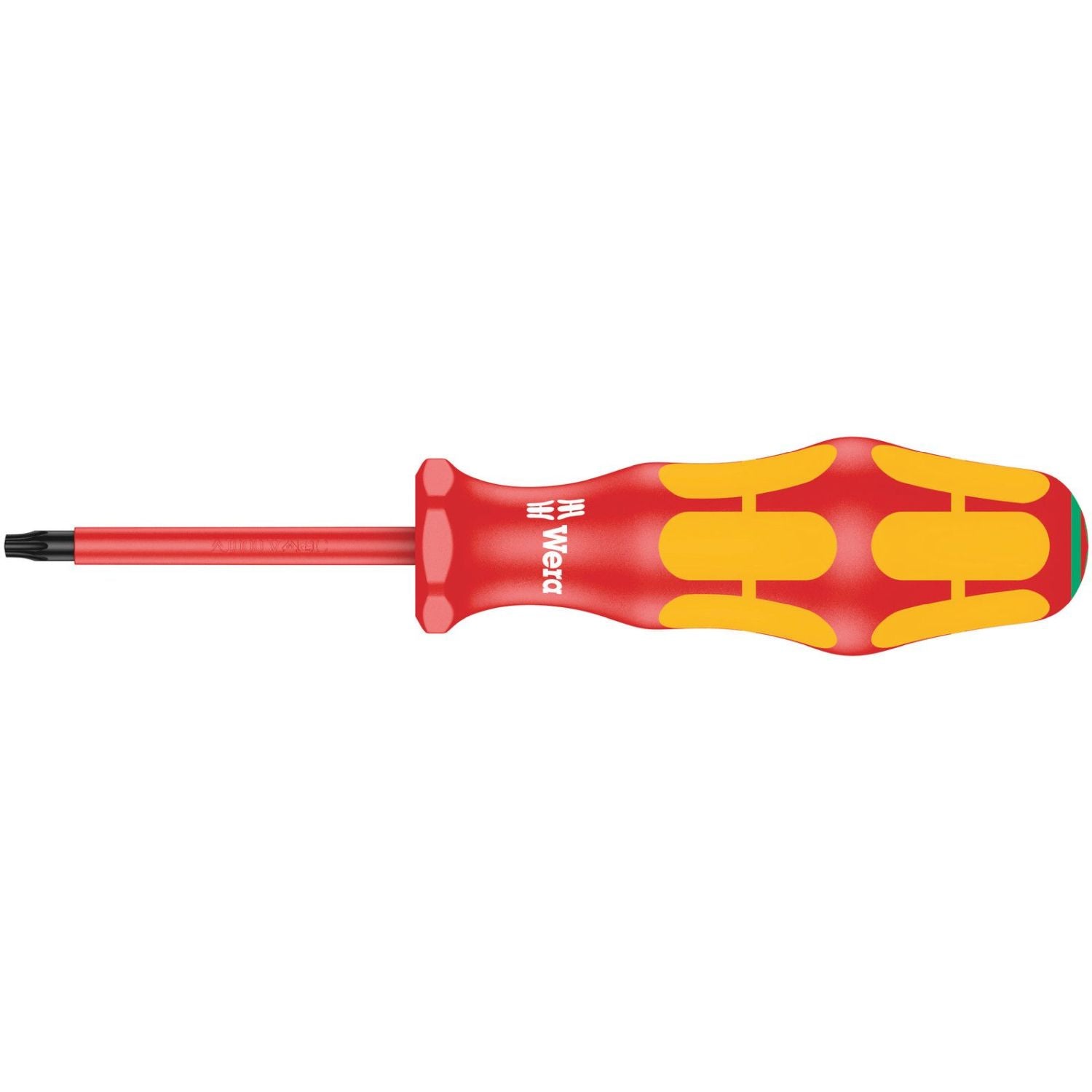 Wera 167 I VDE Insulated Screwdriver For Torx Screws, Torx 25x100-mm.