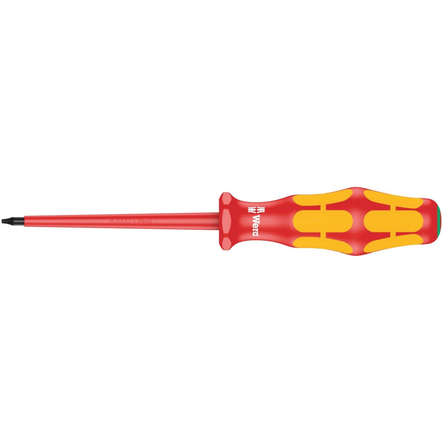 Wera 167 I VDE Insulated Screwdriver For Torx Screws, Torx 5x80-mm.