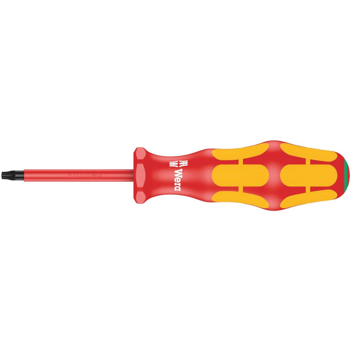 Wera 167 I VDE Insulated Screwdriver For Torx Screws, Torx 7x80-mm.
