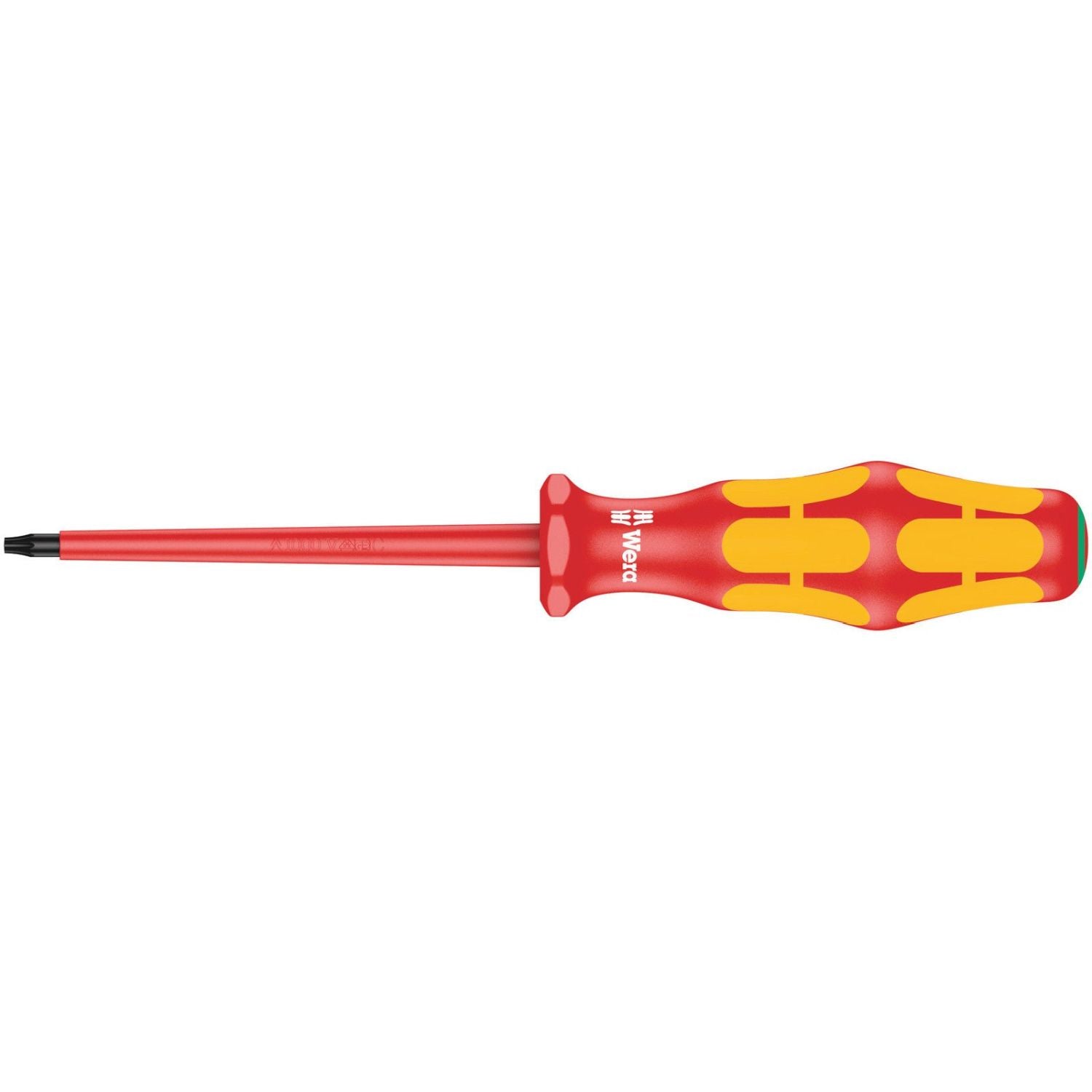 Wera 167 I VDE Insulated Screwdriver For Torx Screws, Torx 8x80-mm.