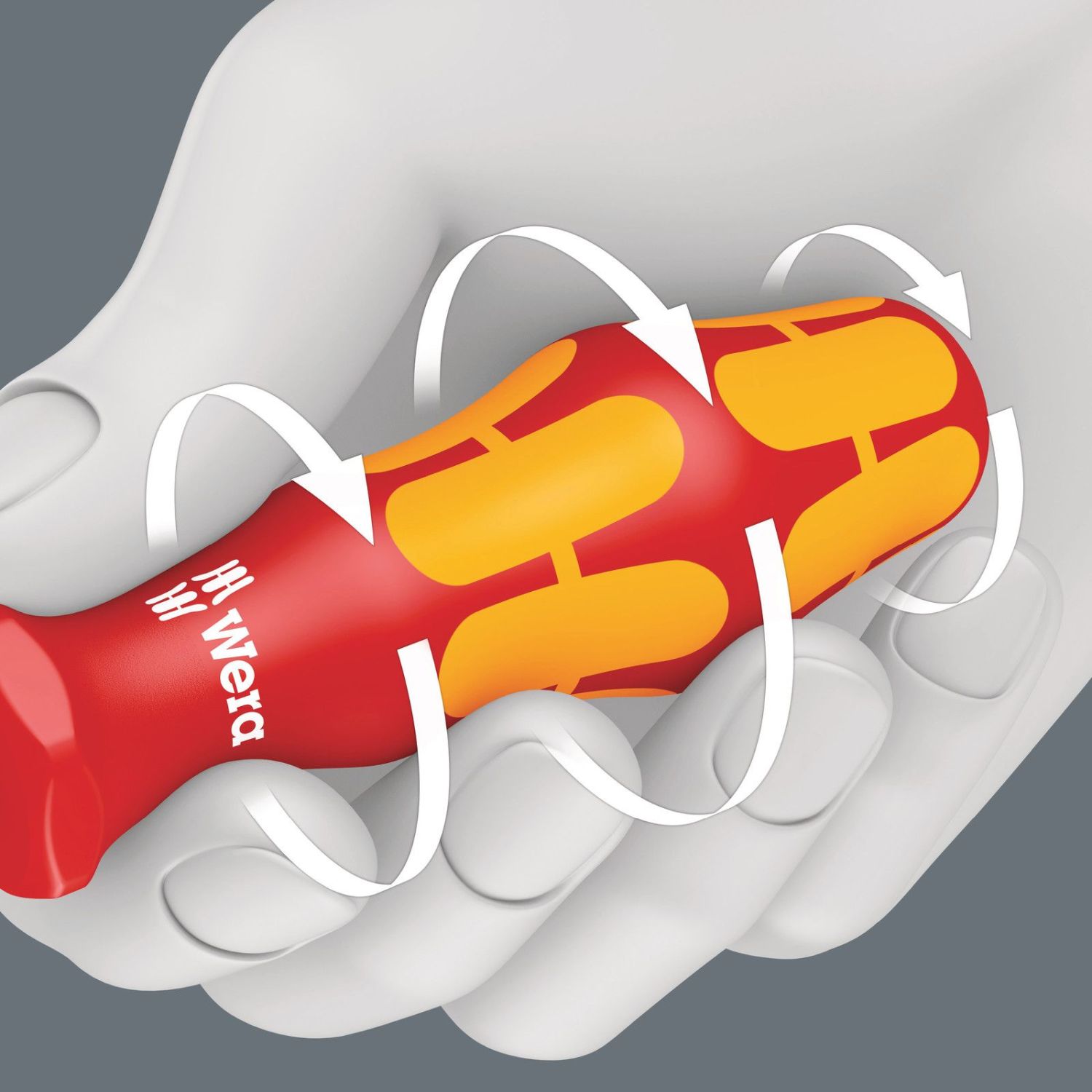 Wera 162 Is Ph/S VDE Insulated Screwdriver With Reduced Blade Diameter For Plusminus Screws (Phillips/Slotted), # 2x100-mm.