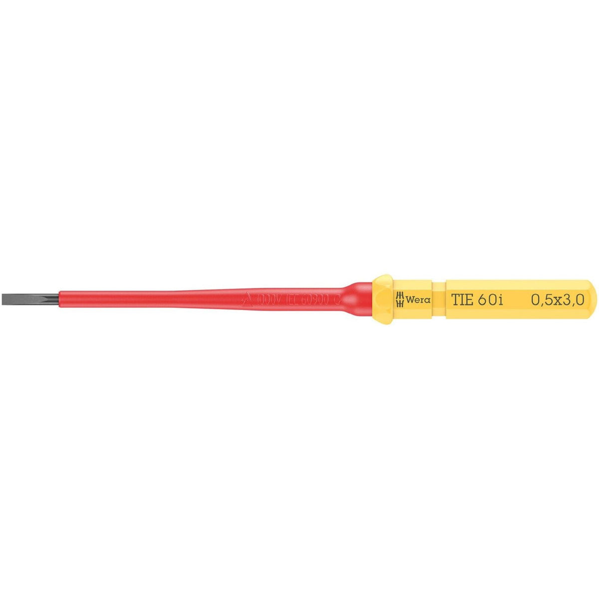 Wera Kraftform Kompakt VDE 60 I Take It Easy, 0.5x3x157-mm.