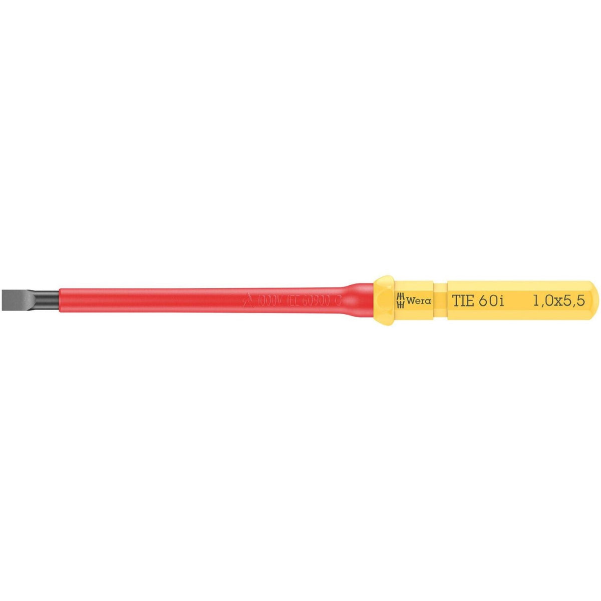 Wera Kraftform Kompakt VDE 60 I Take It Easy, 0.6x3.5x157-mm.