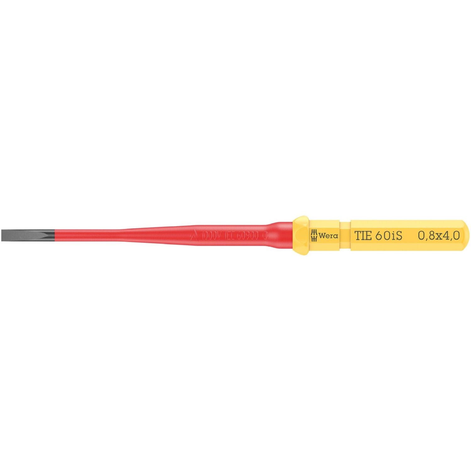Wera Kraftform Kompakt VDE 60 Is Take It Easy, 0.8x4x157-mm.