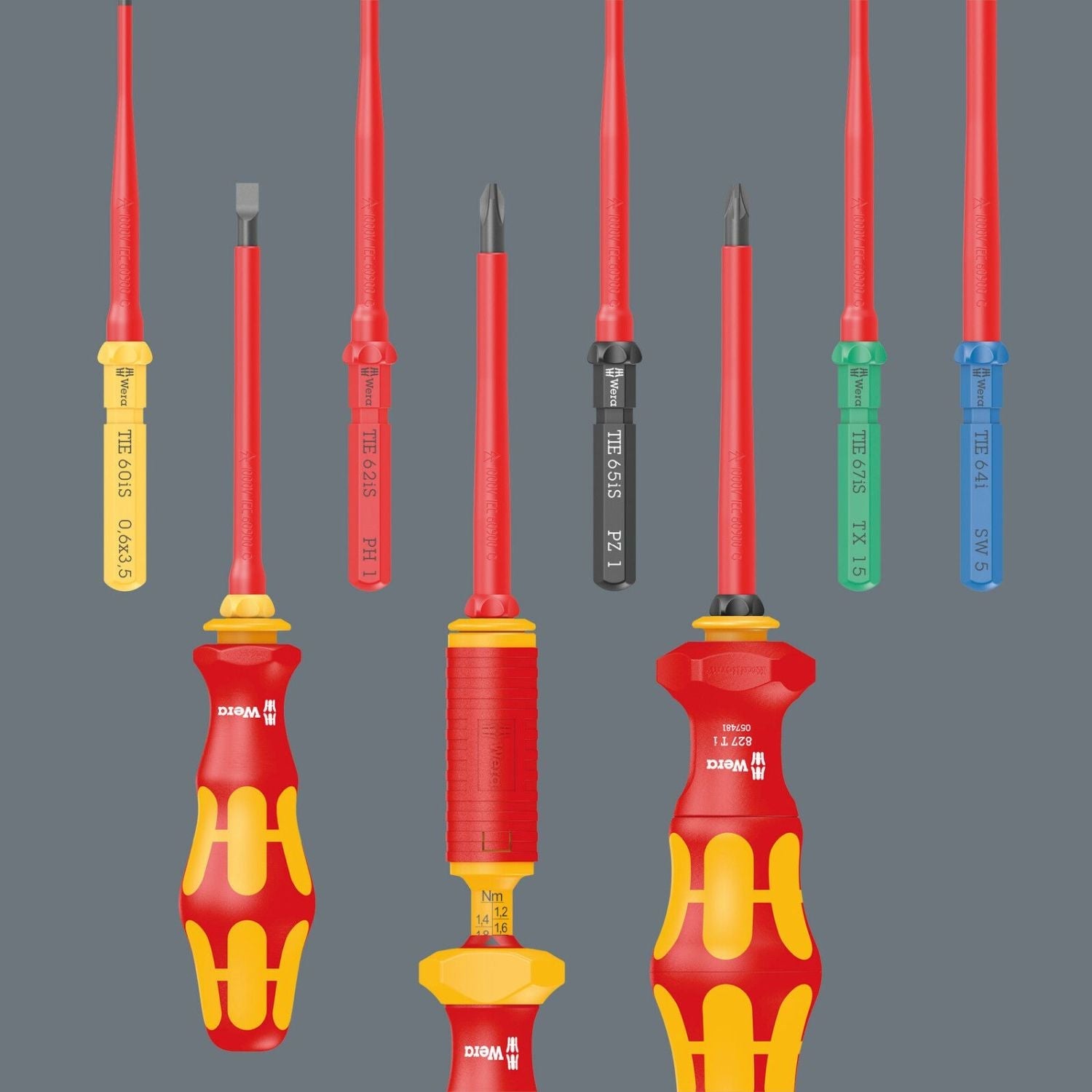 Wera Kraftform Kompakt VDE 64 I Take It Easy, 5x157-mm.