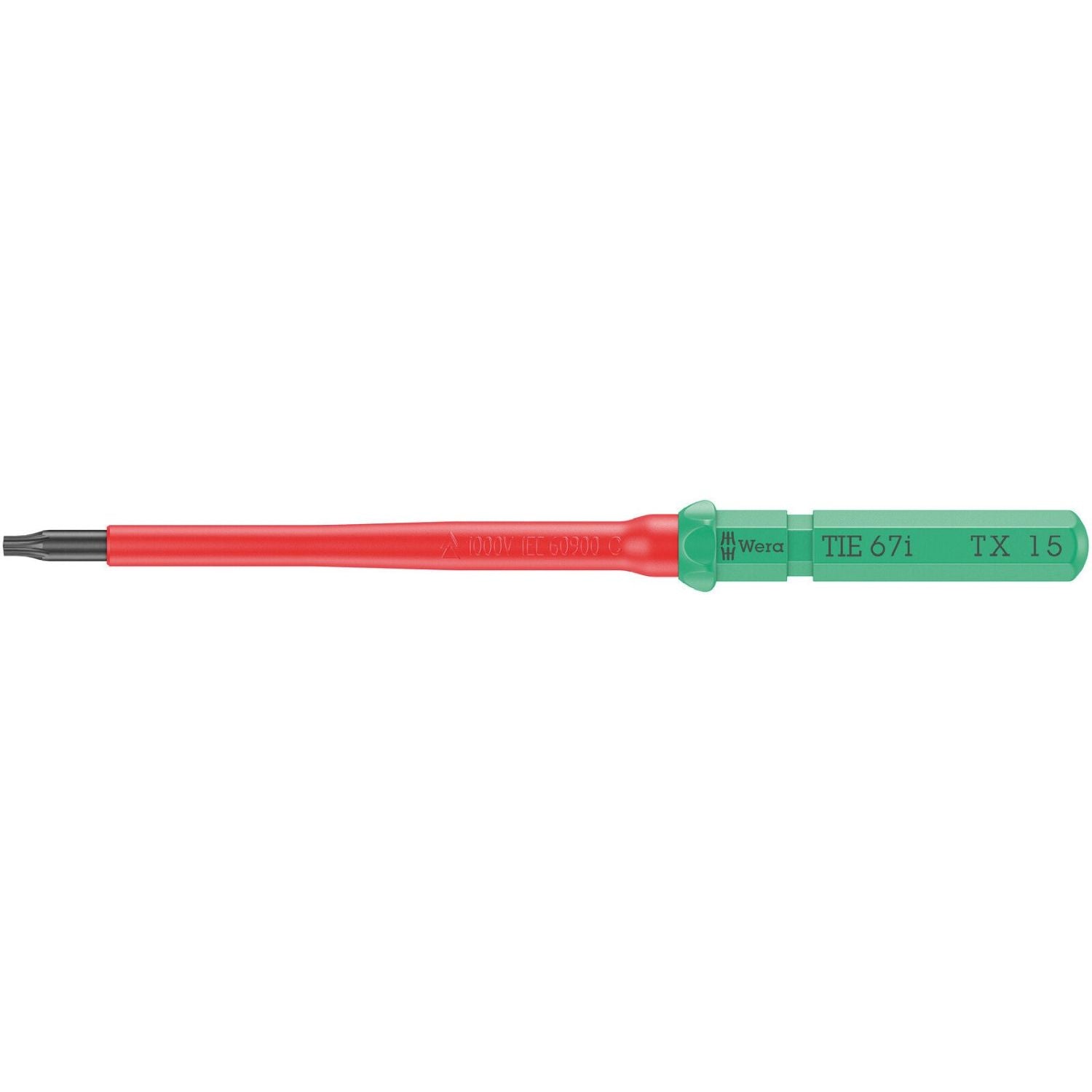 Wera Kraftform Kompakt VDE 67 I Torx Take It Easy, Torx 15x157-mm.