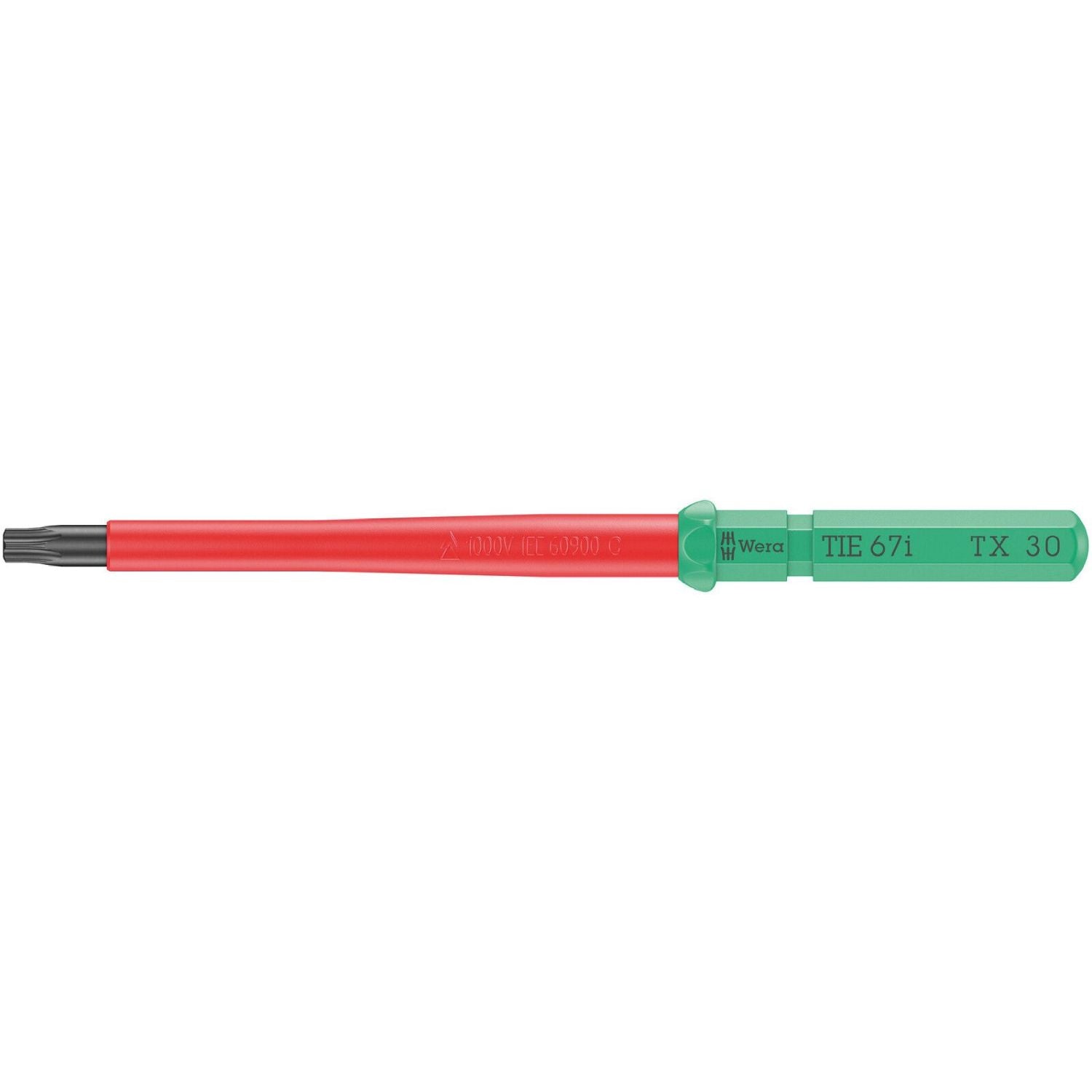 Wera Kraftform Kompakt VDE 67 I Torx Take It Easy, Torx 30x157-mm.