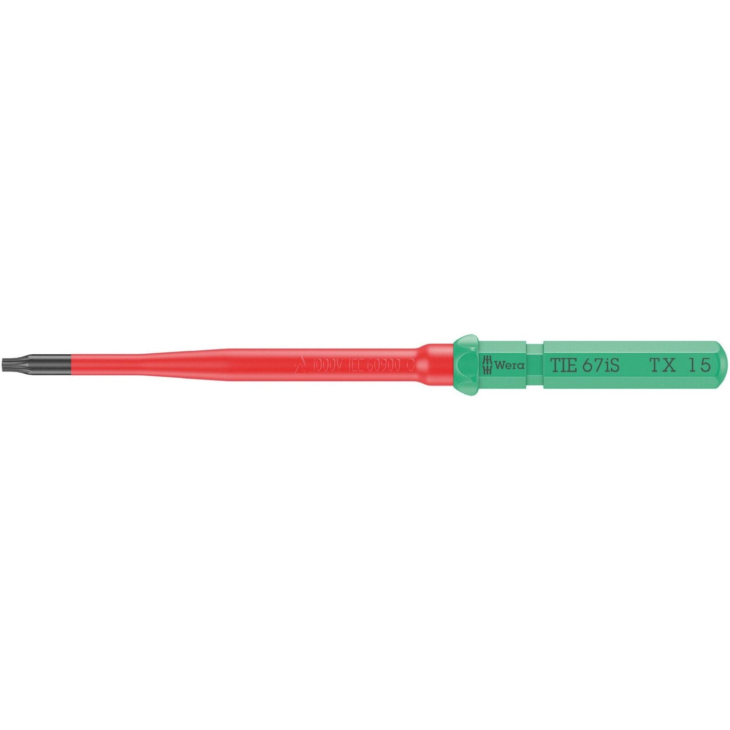 Wera Kraftform Kompakt VDE 67 Is Torx Take It Easy, Torx 15x157-mm.