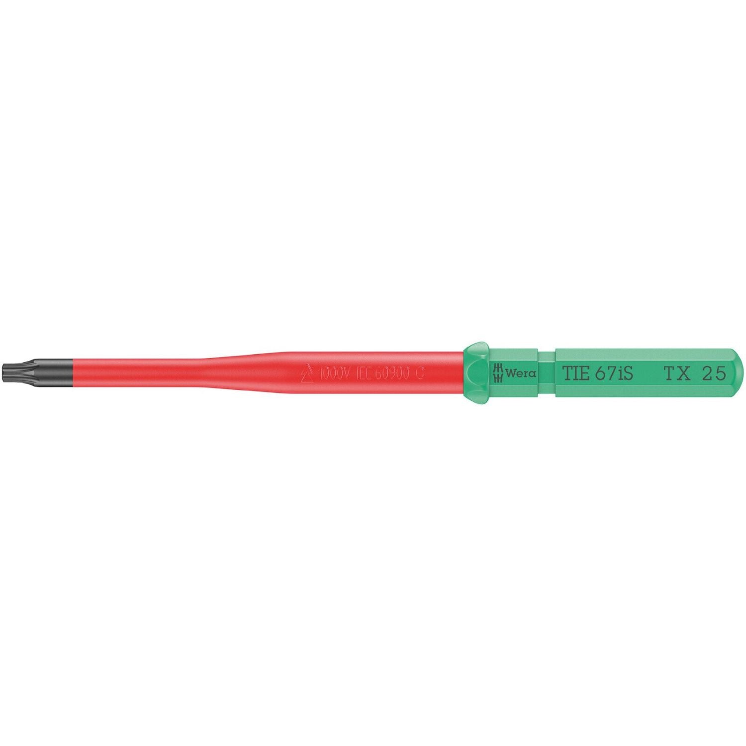 Wera Kraftform Kompakt VDE 67 Is Torx Take It Easy, Torx 25x157-mm.
